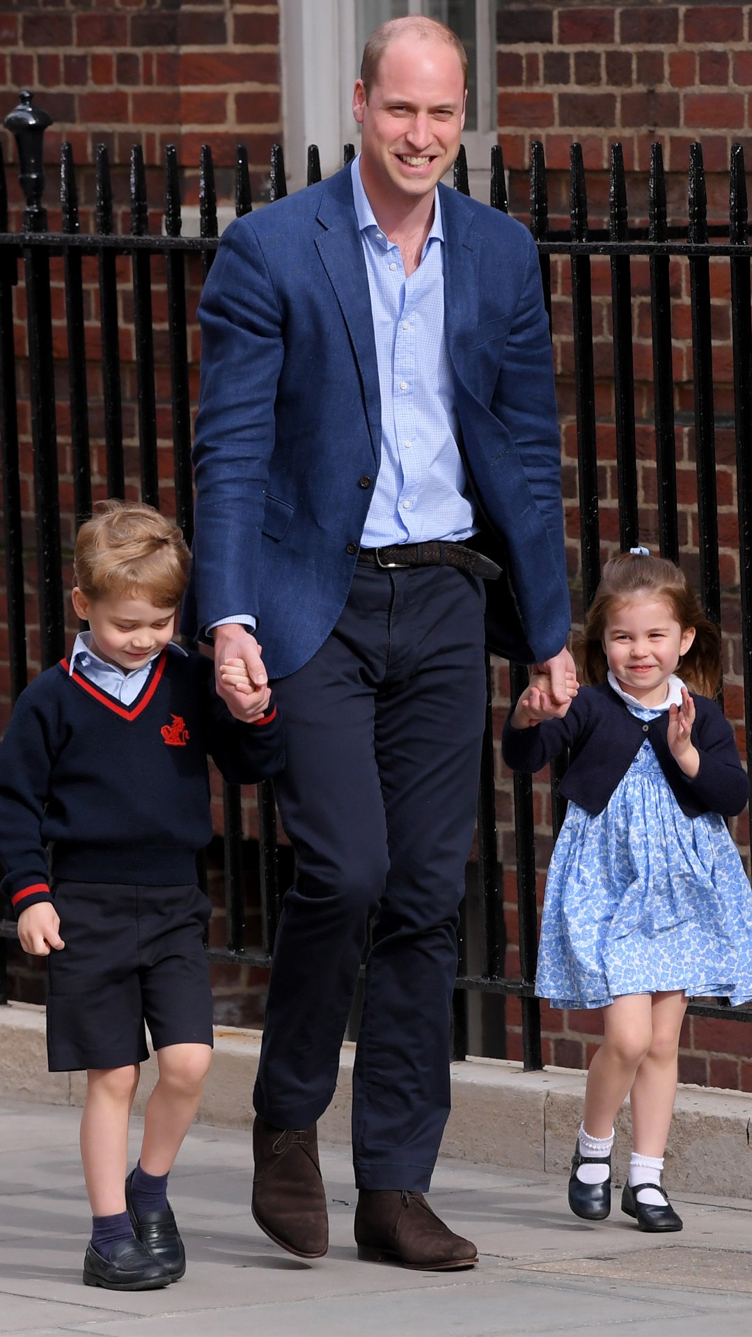 Prince William, Prince George, Princess Charlotte