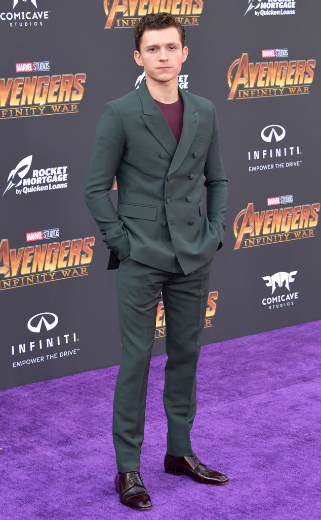 Tom Holland, Avengers: Infinity War World Premiere