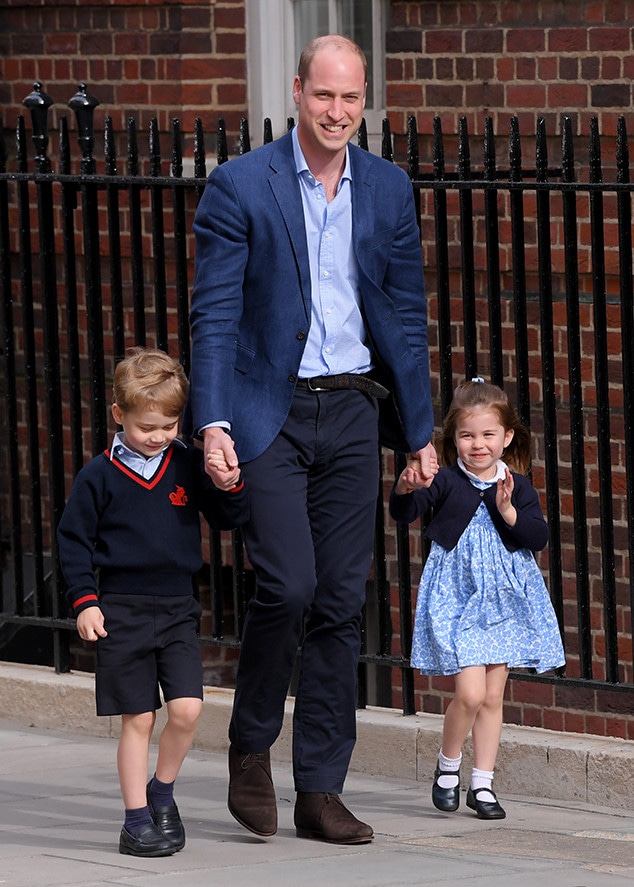 Prince William, Prince George, Princess Charlotte