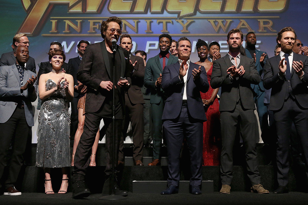 Cast & Crew (Hollywood) from Avengers: Infinity War Fan ...