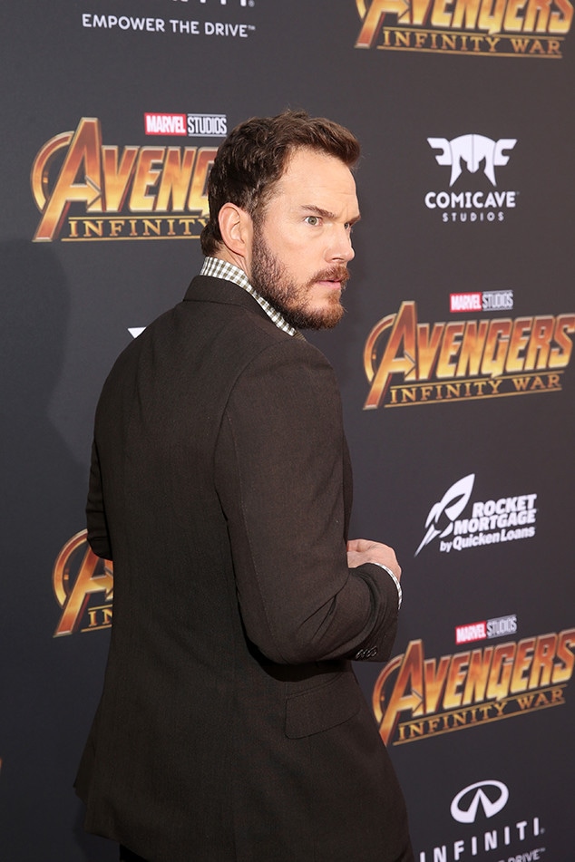 Chris Pratt, Avengers: Infinity War Premiere