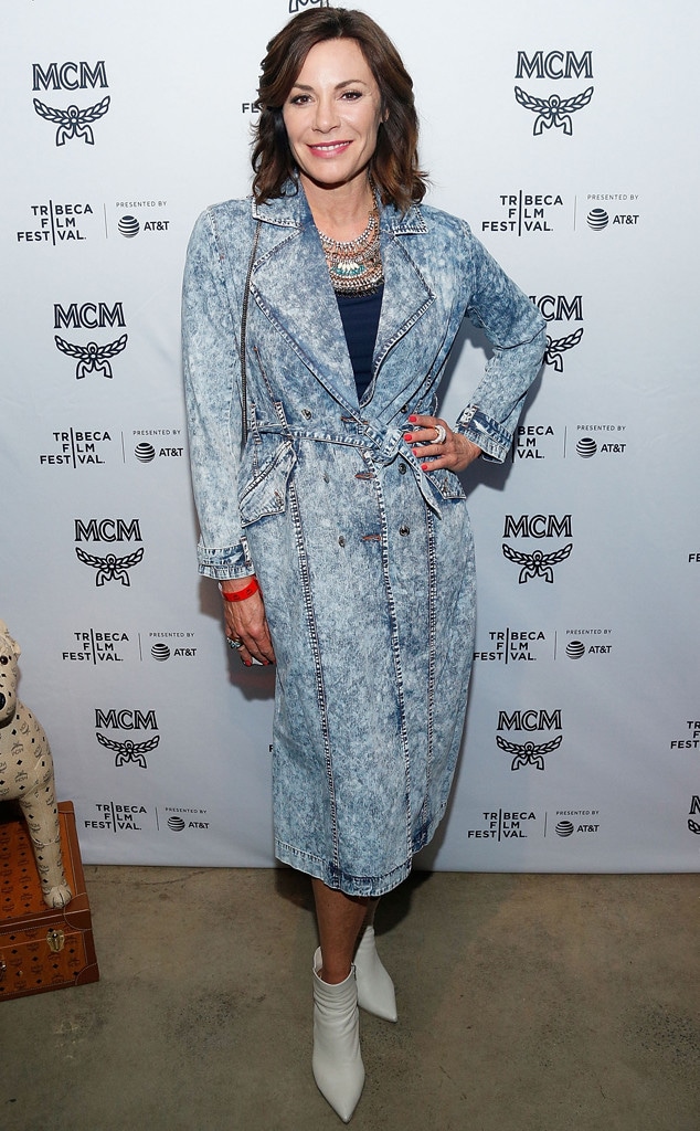 Luann de Lesseps, 2018 Tribeca Film Festival