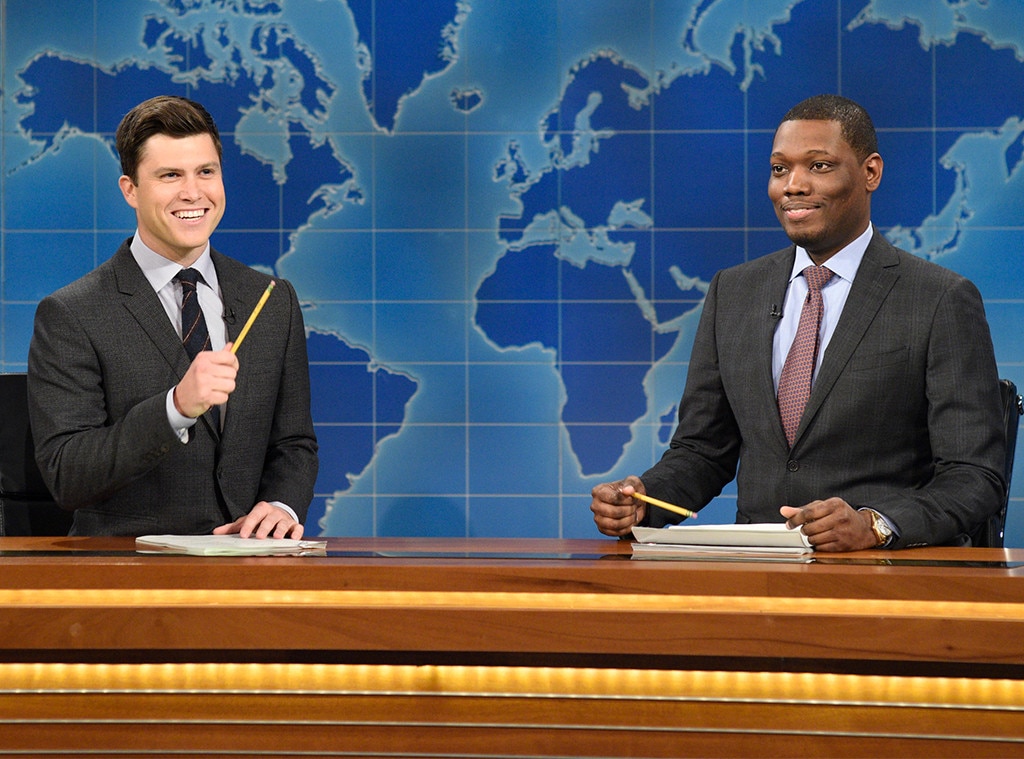 Michael Che Sends Clown to Colin Jost s Dinner With Scarlett Johansson