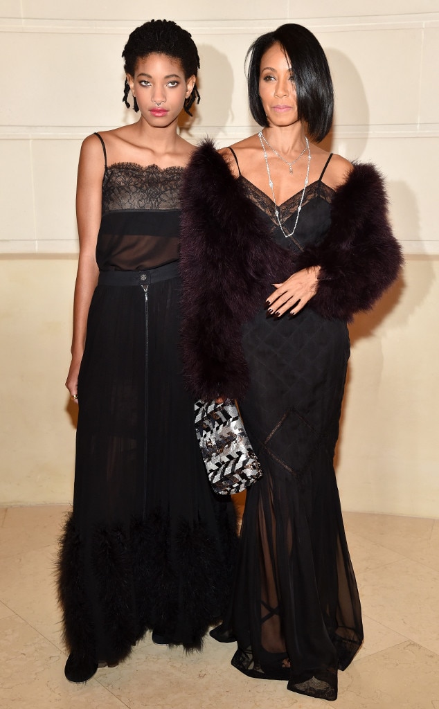 Jada Pinkett Smith And Willow Smith From Stylish Celebrity Mother