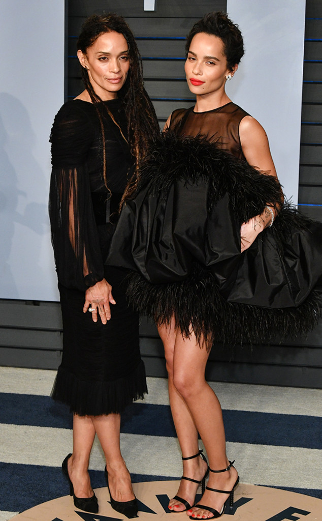 Lisa Bonet And Zoe Kravitz From Stylish Celebrity Mother Daughter Duos