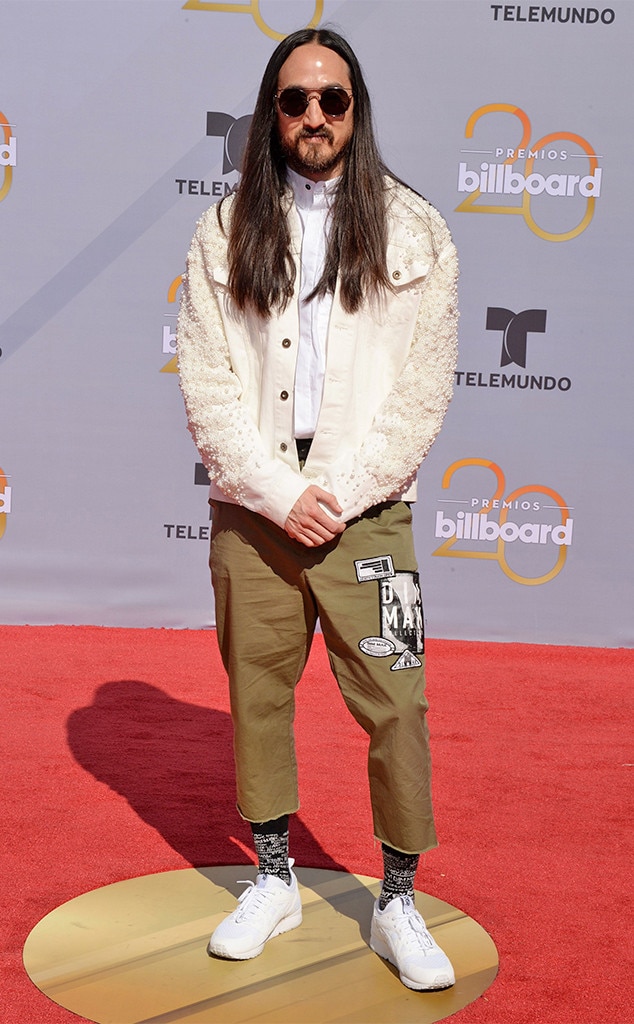 Steve Aoki from Billboard Latin Music Awards 2018 Red Carpet Fashion ...