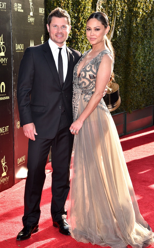 Nick & Vanessa Lachey from Daytime Emmy Awards 2018 Red Carpet Fashion