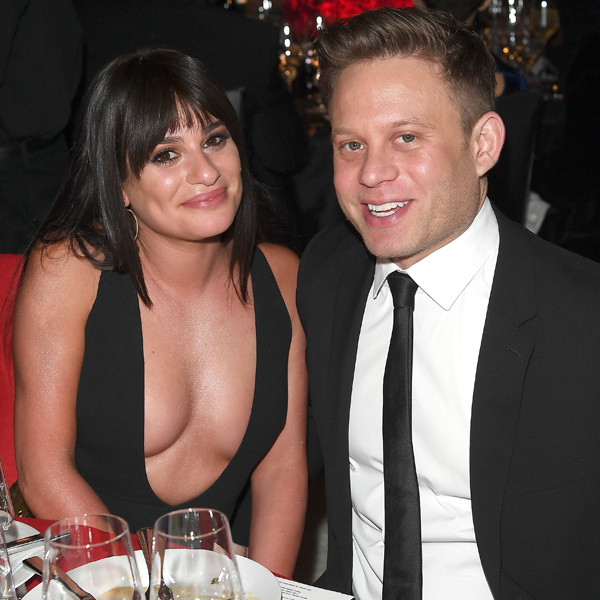 Lea Michele, Zandy Reich, 2018 Elton John AIDS Foundation Academy Awards Viewing Party