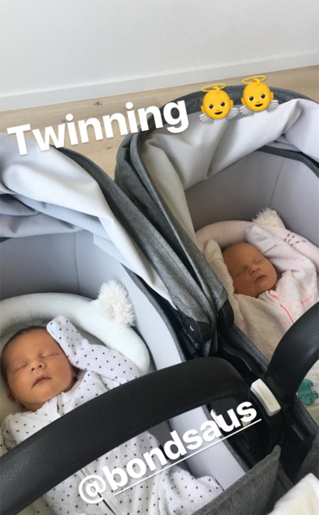 Kym Johnson, Robert Herjavec, Twins