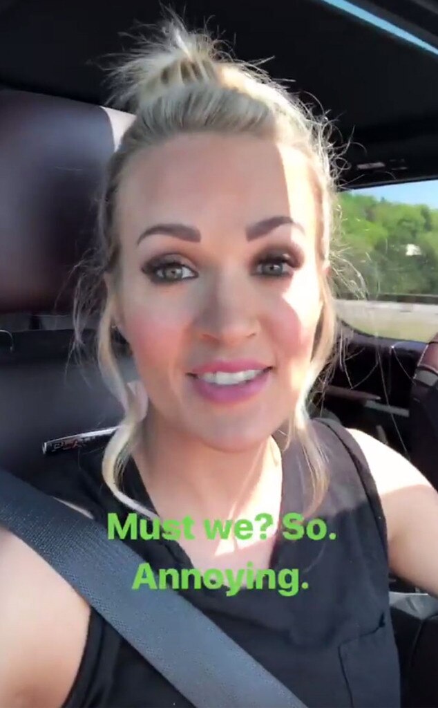 carrie underwood face accident