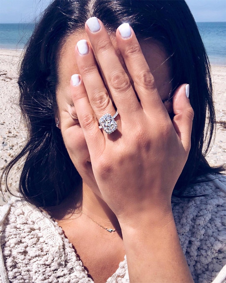 Lea Michele, Engagement Ring