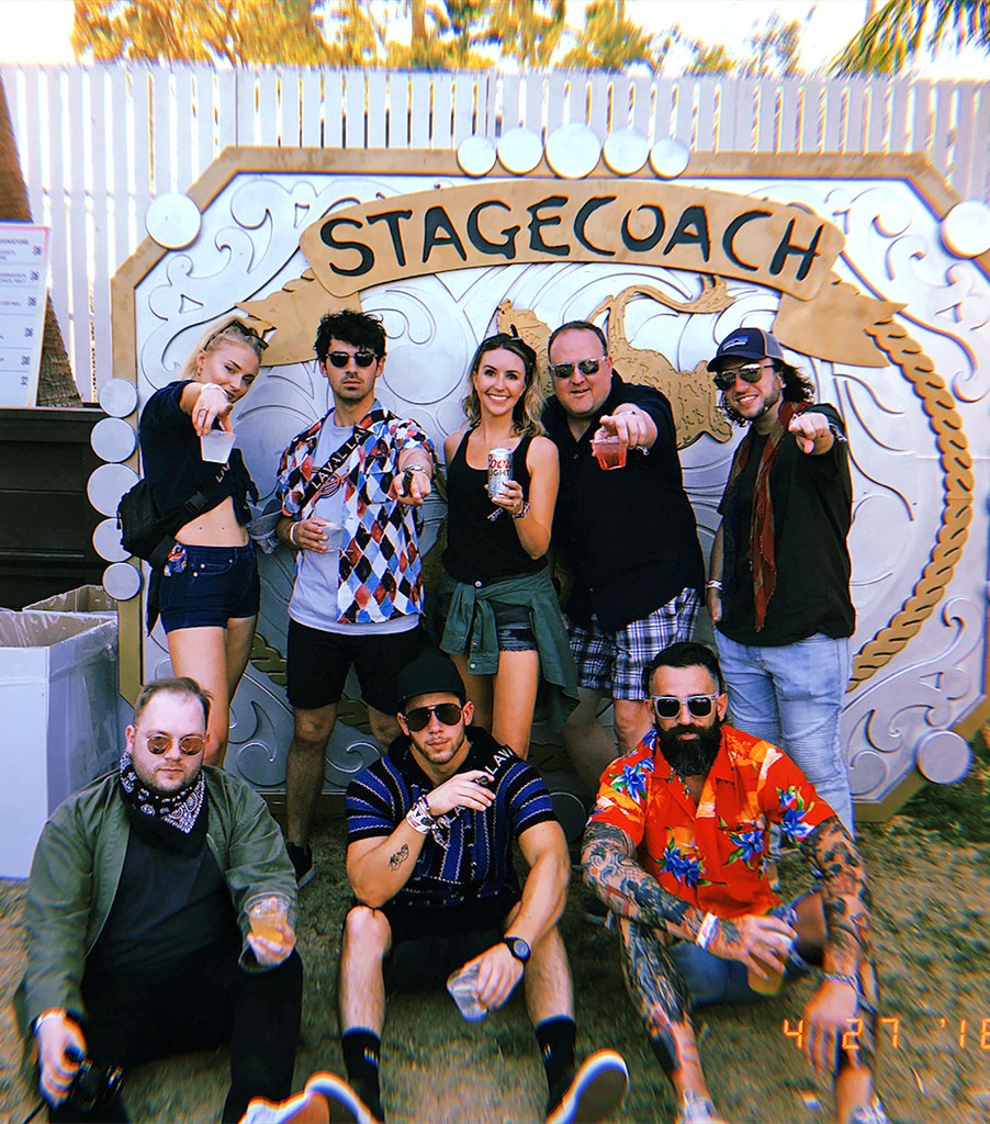 Nick Jonas, Joe Jonas, Sophie Turner, Stagecoach 2018, Instagram
