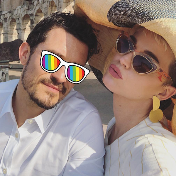 Katy Perry, Orlando Bloom, Colosseum, Rome