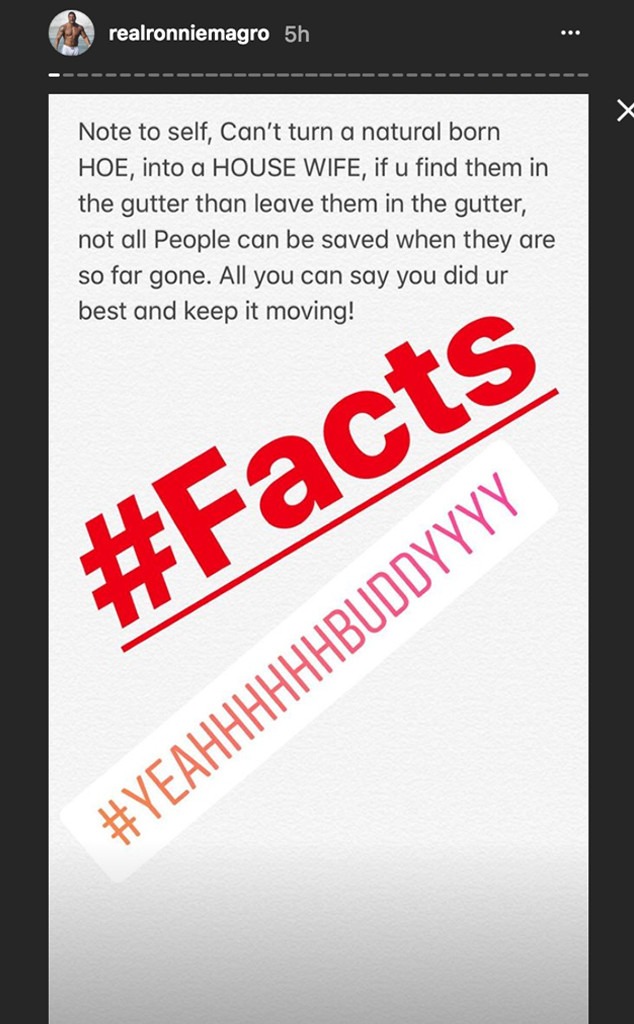 Ronnie Ortiz-Magro, Instagram