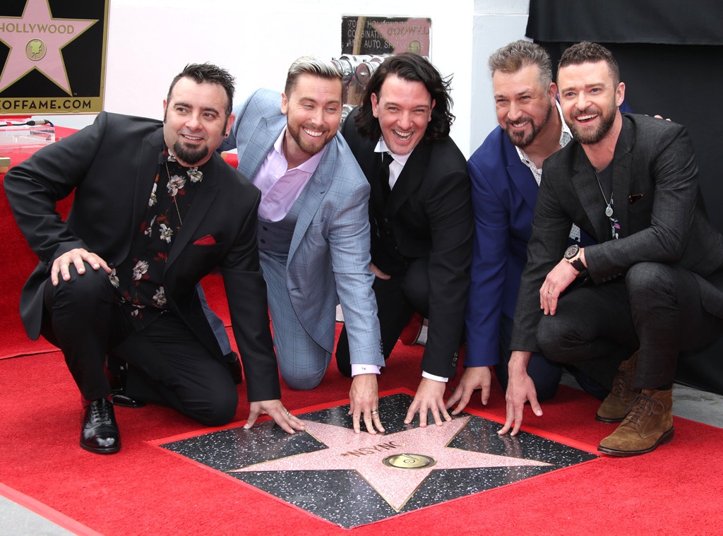 Nsync, Chris Kirkpatrick, Lance Bass, JC Chasez, Joey Fatone, Justin Timberlake