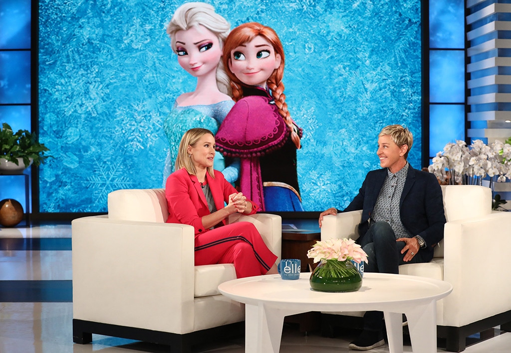 Kristen Bell, Ellen DeGeneres