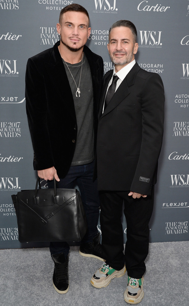 Fashion designer Marc Jacobs weds Char Defrancesco