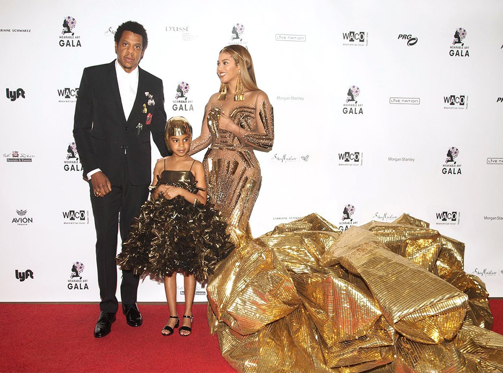 Jay-Z, Blue Ivy, Beyonce