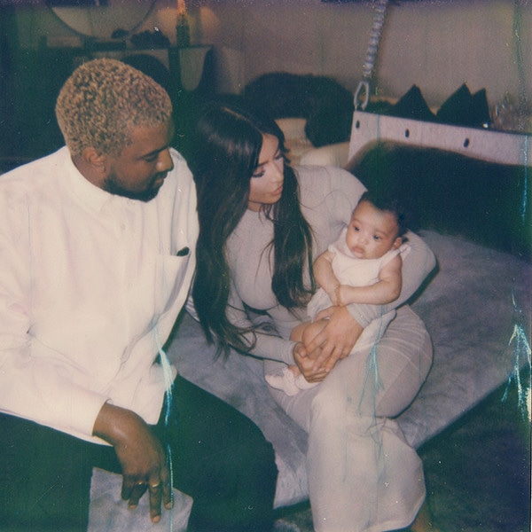 Kim Kardashian, Kanye West, Chicago West