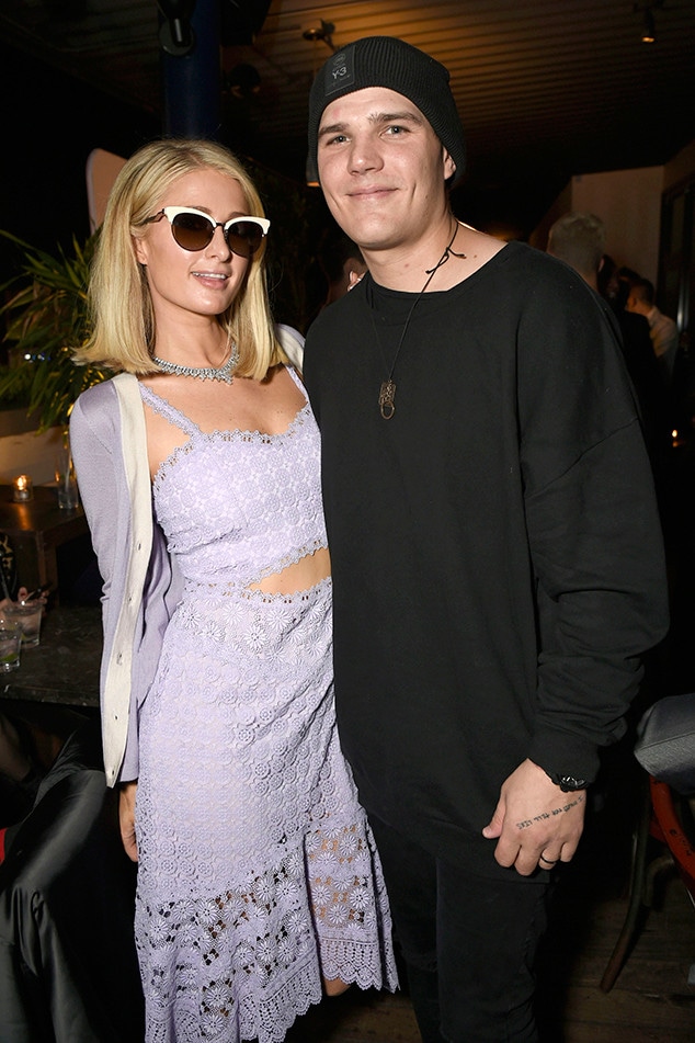 Paris Hilton, Chris Zylka, Paris Jackson's 20th Birthday Party