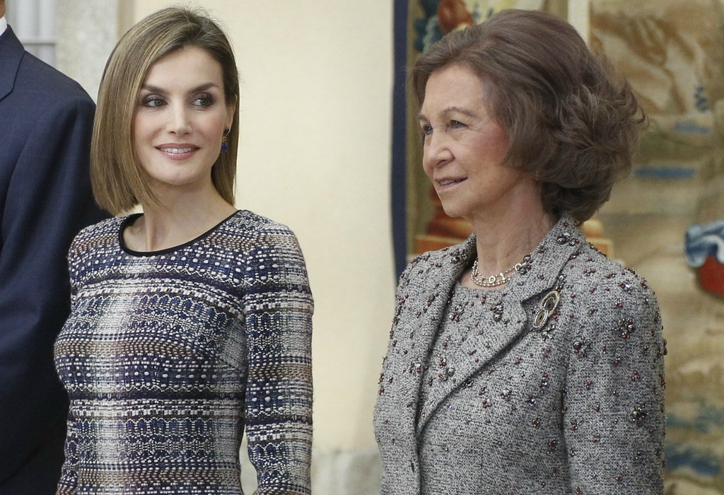 Reina Letizia, reina Sofia