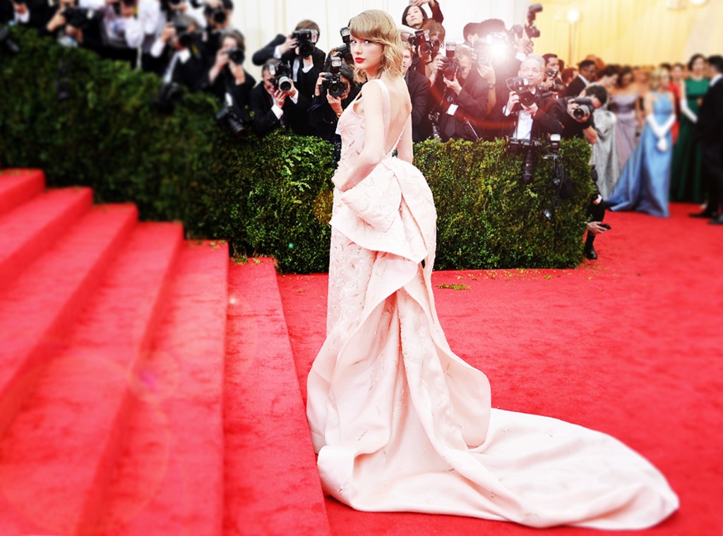 ESC:Taylor Swift, MET Gala, Oscar de la Renta, 2014
