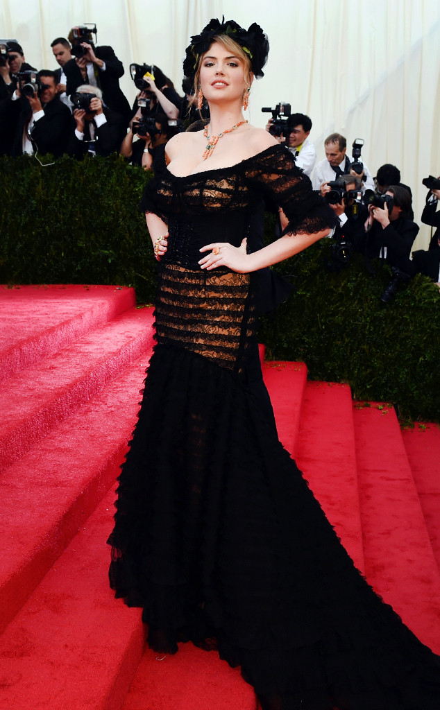 Kate Upton From The Most Controversial Met Gala Outfits Ever E News