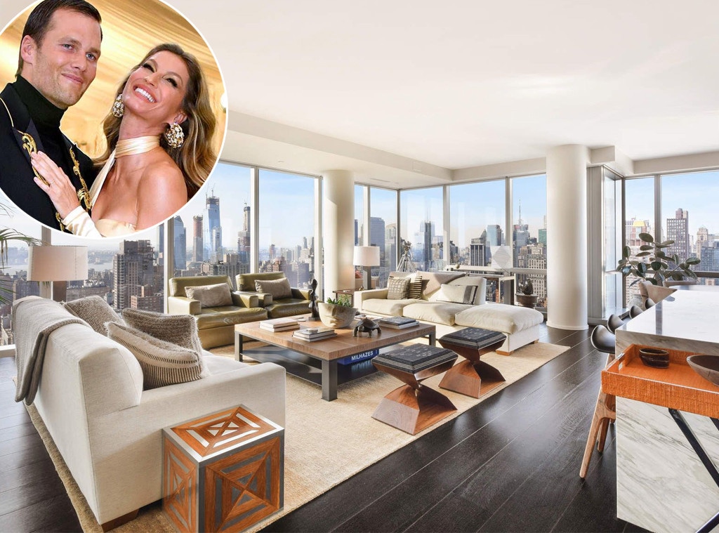 Tom Brady, Gisele Bundchen, New York apartment