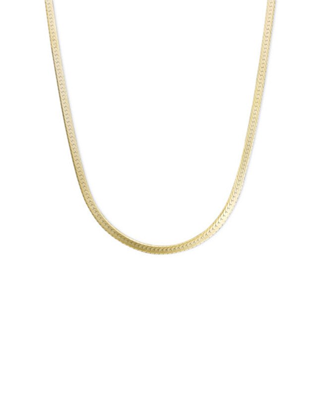 Macy's from Get the Look: Bella Hadid's Gold Chain Necklace for Summer ...