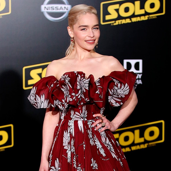 Emilia clarke clearance met gala dress