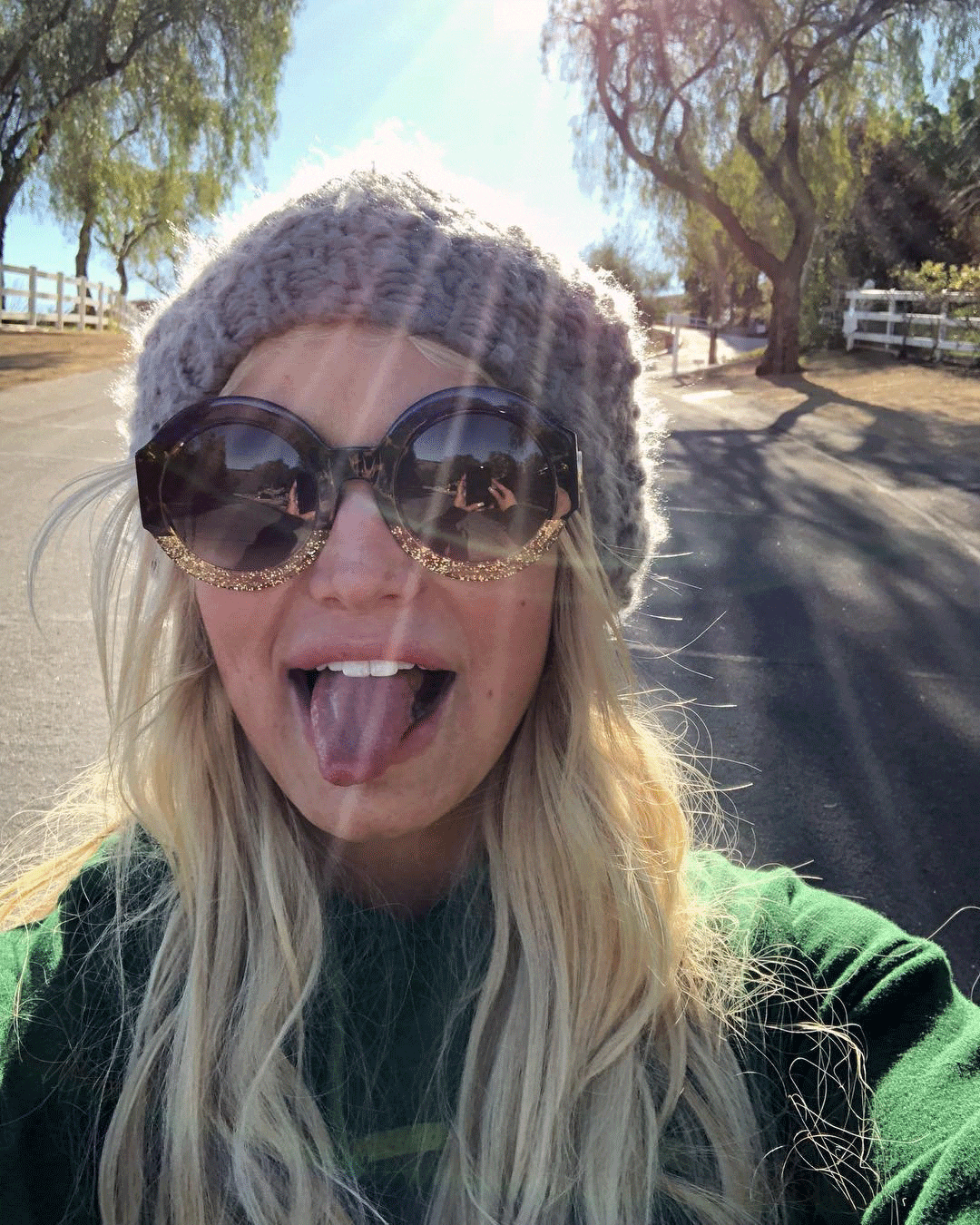 Glitter Bomb from Jessica Simpson's Crazy Expensive Sunglasses