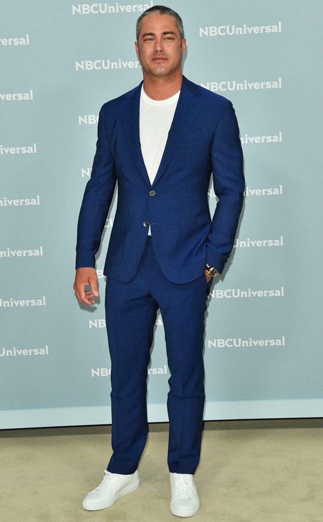 Taylor Kinney from NBCUniversal Upfront 2018: Red Carpet 