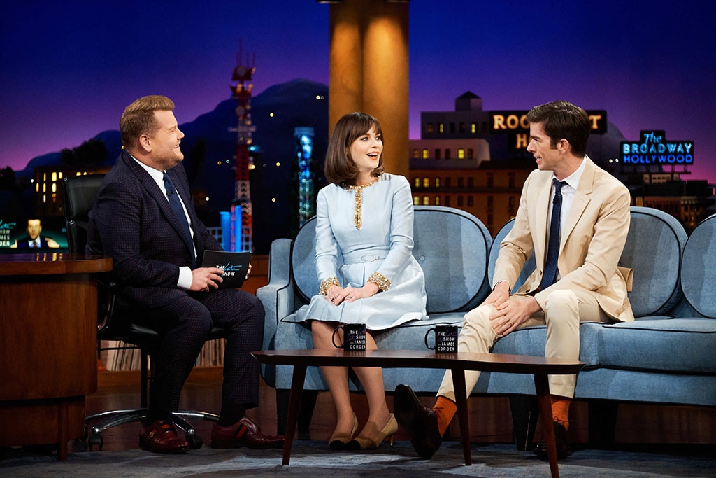 Zooey Deschanel, The Late Late Show