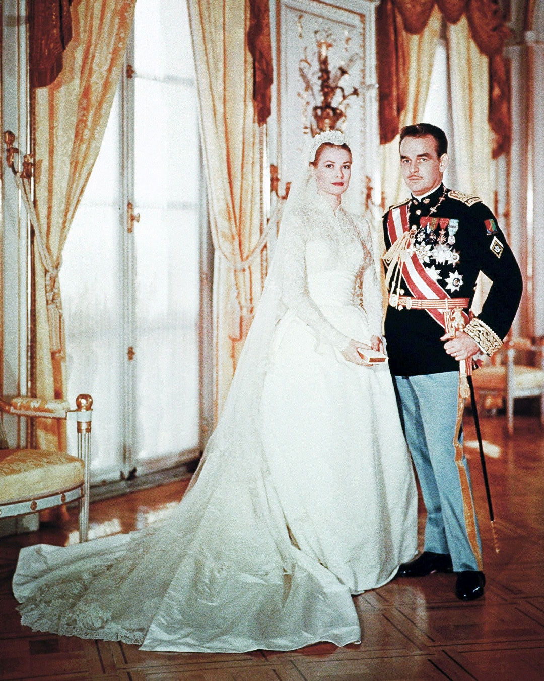 ESC: Grace Kelly, princess Grace, Wedding, Rainier III