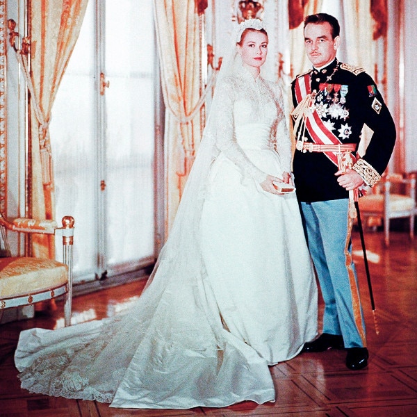 custom made empire waist duchess satin gown