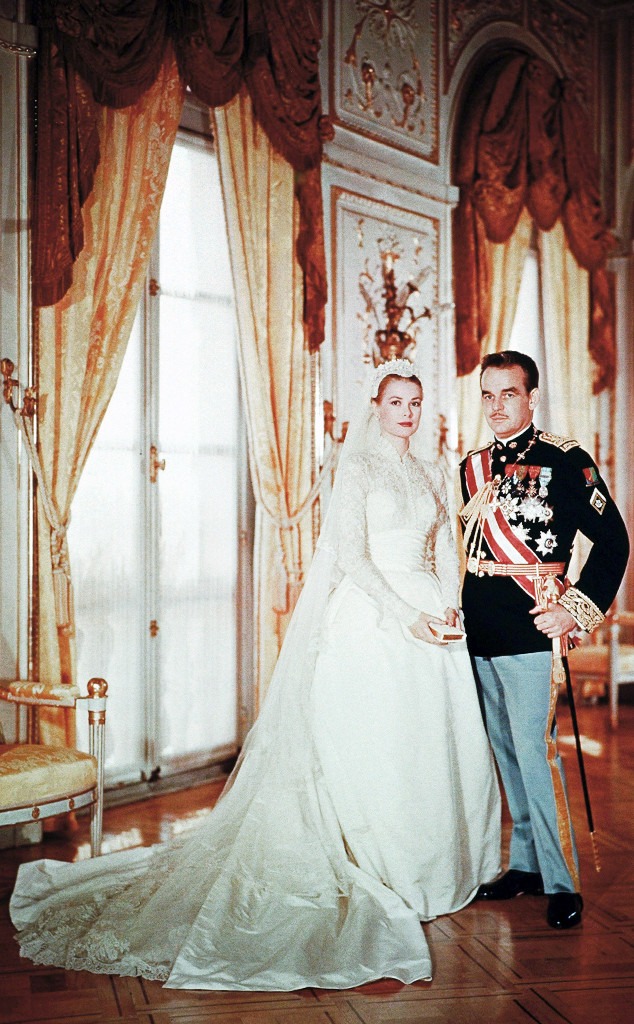 ESC: Grace Kelly, princess Grace, Wedding, Rainier III