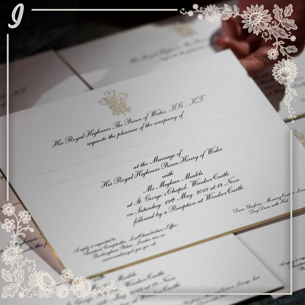 I Invitations from Royal Wedding AZ Everything You Need to Know E