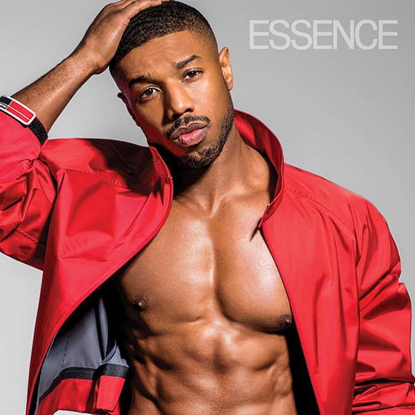 Michael B Jordan Calls Out The Real Hero Behind His Shirtless Cover E Online Au