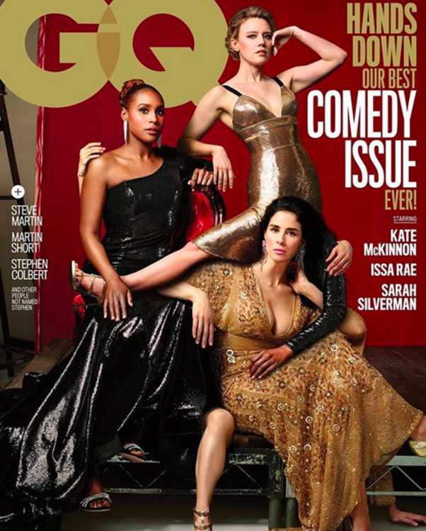 GQ, Kate McKinnon, Issa Rae, Sarah Silverman 