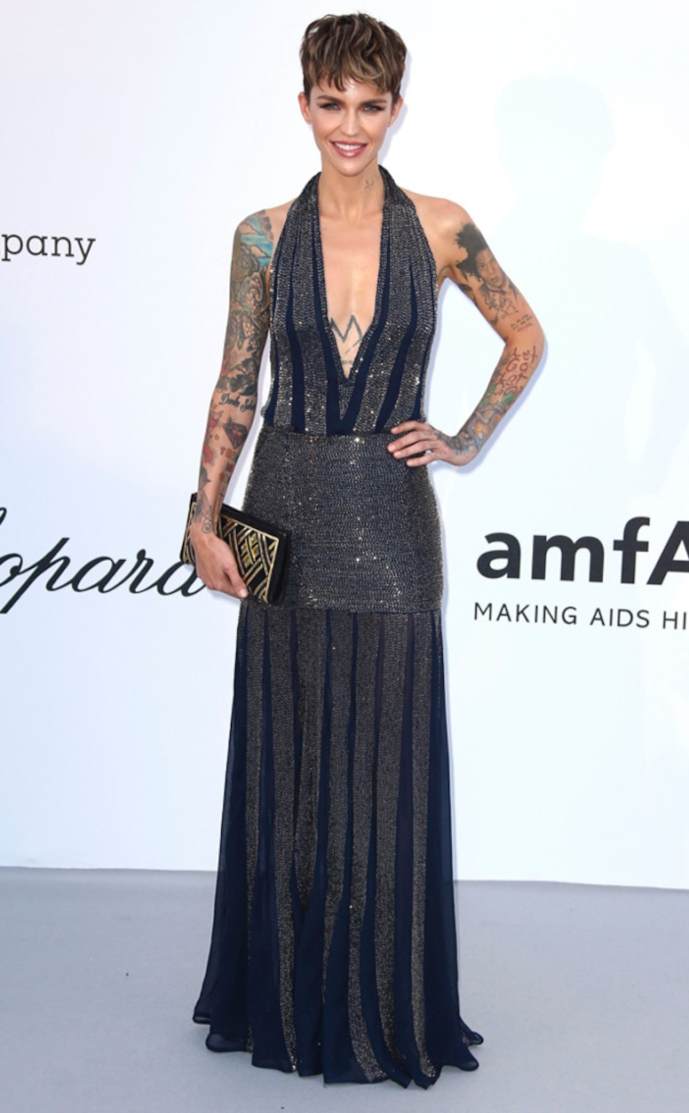 Ruby Rose, amfAR, 2018 Cannes Film Festival