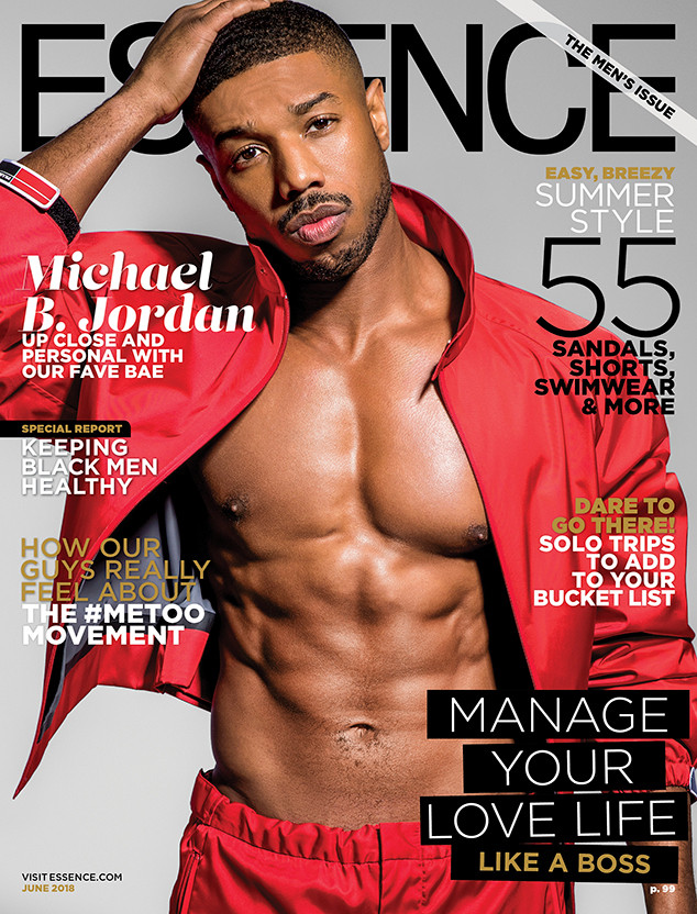 Michael B. Jordan's Muscular, Sleeveless Chanel & The Row Outfit