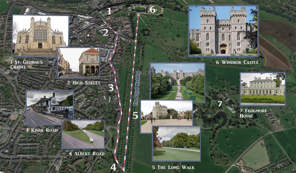 Royal Wedding Route