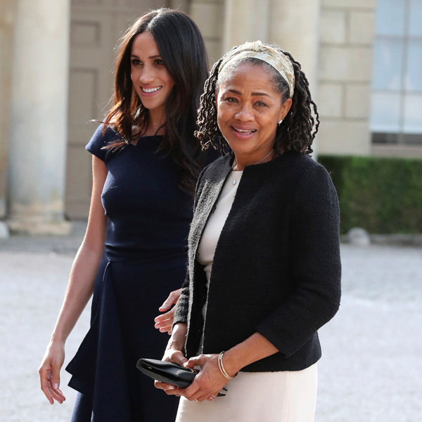 Meghan Markle's Mom Doria Ragland Reportedly Arrives in London - E! NEWS thumbnail