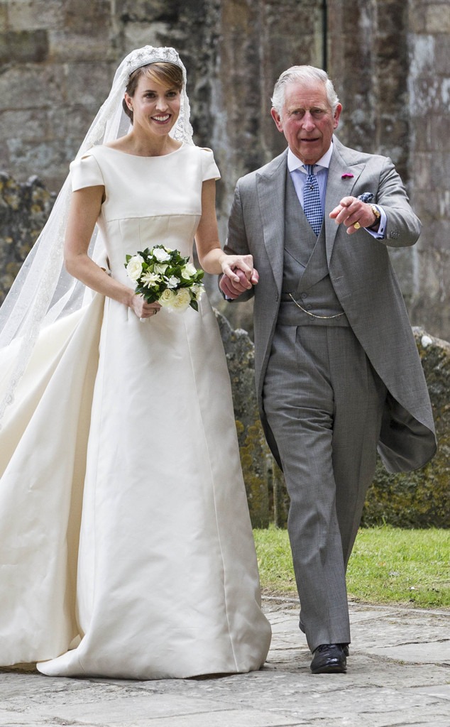 Prince Charles, Alexandra Knatchbull, wedding