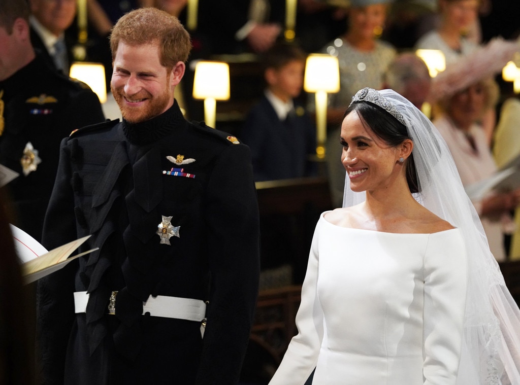 Image of the royal wedding of prince harry