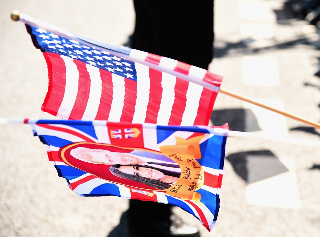 Royal Wedding, Fans, Flags