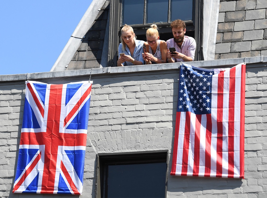 Royal Wedding, Fans, Flags