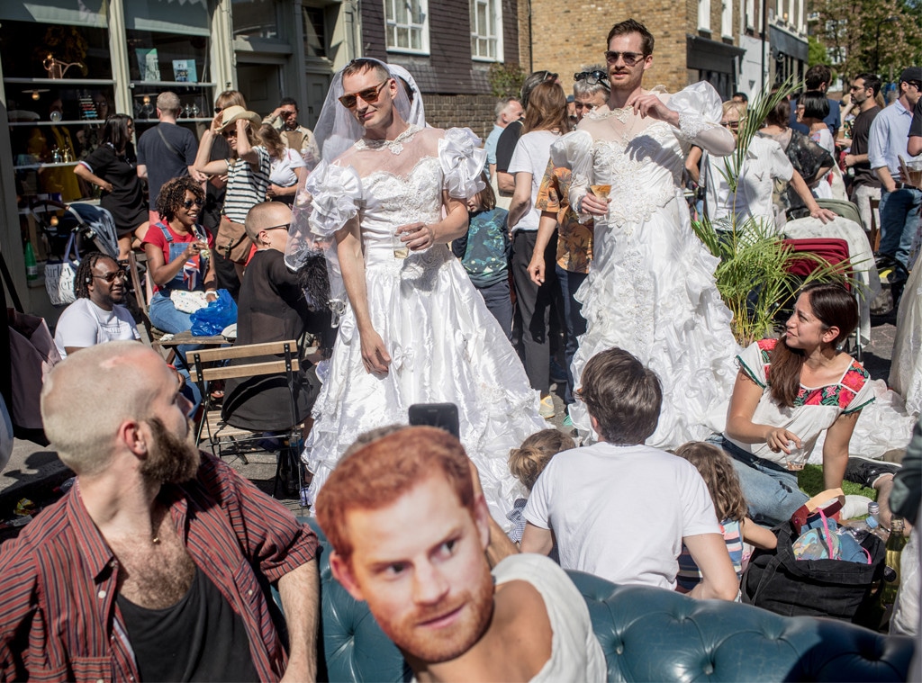 Royal Wedding, Fans, Street Party