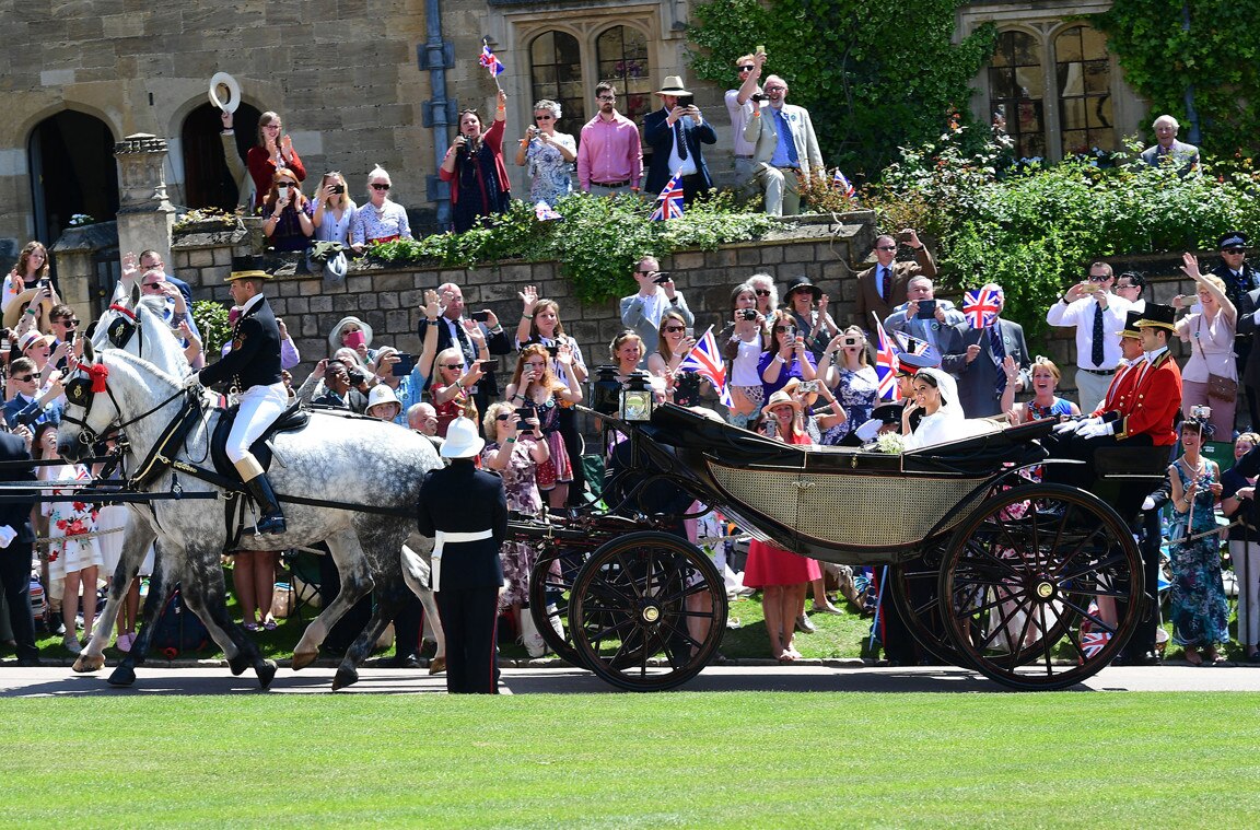 The Royal Carriage from Prince Harry and Meghan Markle's ...