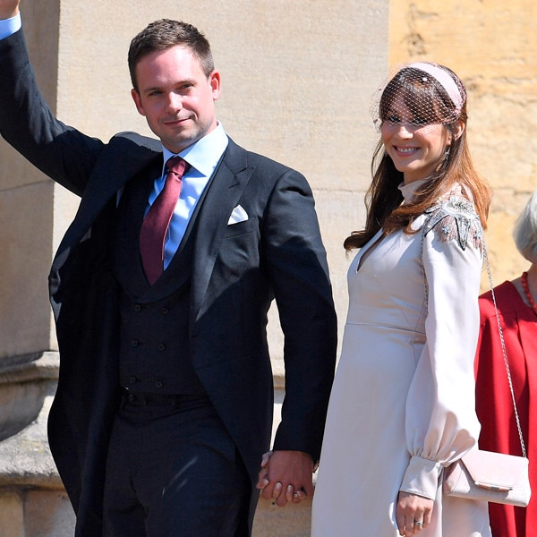 Suits Star Patrick J. Adams And Troian Bellisario Arrive At The Royal ...